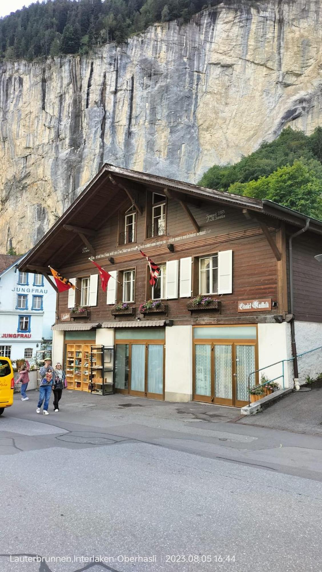Chalet Maithili Lauterbrunnen -152-Year-Old Majestic Chalet Kültér fotó
