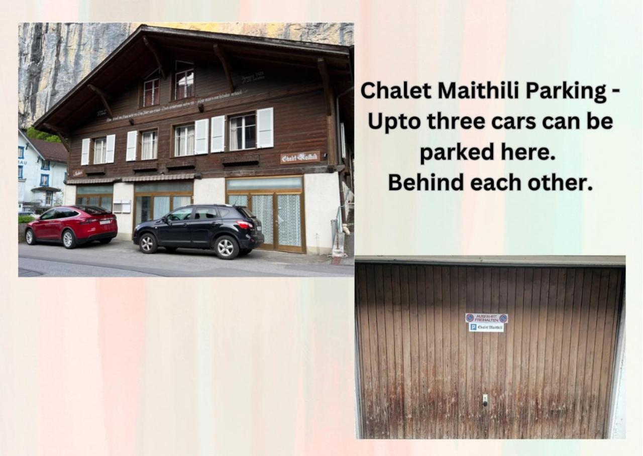 Chalet Maithili Lauterbrunnen -152-Year-Old Majestic Chalet Kültér fotó